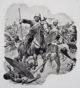 Zulové (kvaš na papíře)