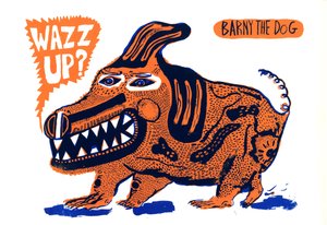 Wazz up, 2014 (sítotisk)