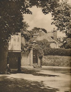 Sunlight and Shadow in a Winding Highgate Road, c1935.