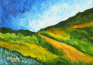 Vers Marmelade, 2015 (akryl na plátně) od Patricia Brintle