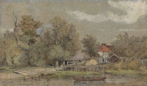 Battersea Fields, malované pro Charles Matthews, Esq. od Patrick Nasmyth