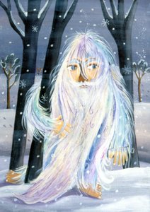 Yeti - Ilustrace Patrizia La Porta, 2000.