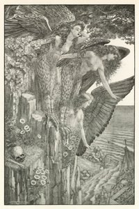 Ilustrace k Homérově Odyssei (litografie)