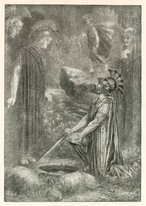 Ilustrace k Homérově Odyssei (litografie)