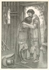 Ilustrace k Homérově Odyssei (litografie)