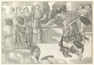 Ilustrace k Homérově Odyssei (litografie)