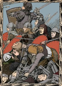 V bitvě u Agincourtu, 1902 od Patten Wilson