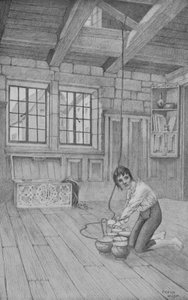 Cartouche and the Honey (litho)