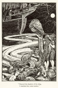 Rime of the Ancient Mariner (rytina) od Patten Wilson
