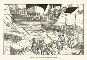Rime of the Ancient Mariner (rytina) od Patten Wilson
