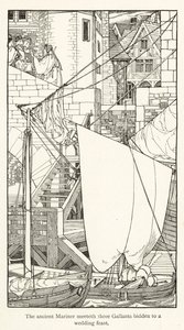 Rime of the Ancient Mariner (rytina) od Patten Wilson