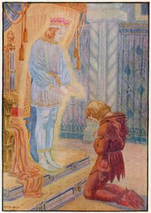 Robert se potopil na kolena (Color Litho) od Patten Wilson