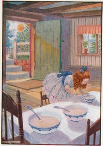 Šla do kaše malého medvídka (barva litho)