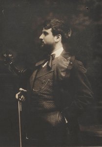 Portrét houslistky a skladatelky Joan Manén y Planas 1883-1971, c. 1910. od Pau Audouard