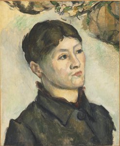 Portrét Madame Cézanne od Paul Cézanne