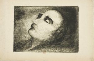 Vincent van Gogh na smrtelné posteli od Paul (1828 1909) Gachet
