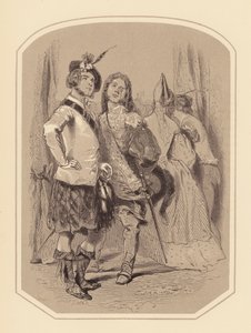 Gavarni a Londýn: Vauxhall (litografie)