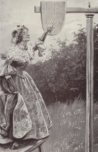 Ilustrace pro Barchester Towers od Anthonyho Trollope (litho)