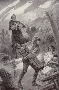 Ilustrace pro The Cloister and The Hearth od Charlese Reade (litho)