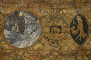 Měsíce revolučního kalendáře: Nivôse, v letech 1909-1910 (freska)