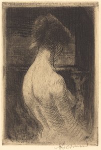 Záda ženy Dos de Femme, 1889. od Paul Albert Besnard