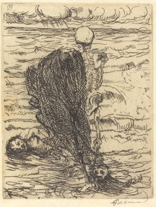Cast of a Net The Net, 1900. od Paul Albert Besnard