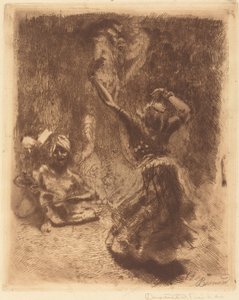 Tanečník z Tanjore La bayadère de Tanjore, 1914. od Paul Albert Besnard