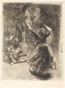 Tanečník z Tanjore La bayadère de Tanjore, 1914. od Paul Albert Besnard