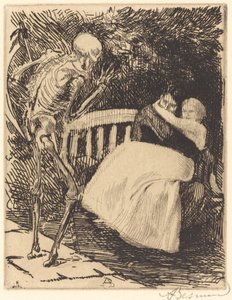 Varování Varování, 1900. od Paul Albert Besnard