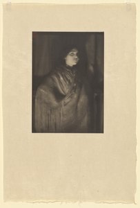Portrét Rose Cohen ve španělském šátku / Rose Cohen, španělský šátek od Paul B. Haviland