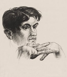 Mužova hlava od Paul B. Travis