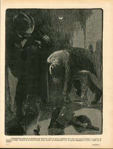 Máslový talíř, satirický v barvách od Paul Balluriau
