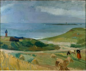 Ostrov Porquerolles od Paul Basilius Barth