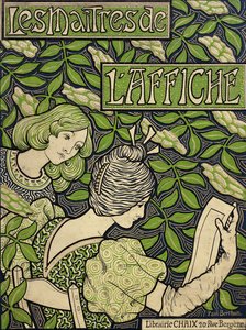 Titulní strana z The Masters of the Poster, Volume I-V; Les Maitres de l"Affiche, svazky I-V, 1896-1900