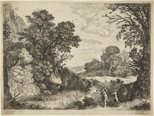 Nymfa a satyr