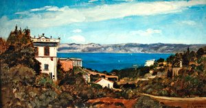 Marseillský záliv, Saint-Henri (olej na plátně) od Paul Camille Guigou