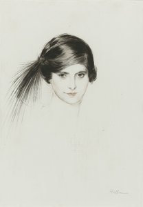 Helena Rubinsteinová, c. 1908 od Paul Cesar Helleu