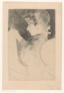 čtení žena od Paul Cesar Helleu