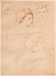pařížský od Paul Cesar Helleu