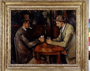 Hráči karet - Paul Cézanne od Paul Cézanne