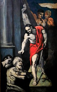 Kristus v limbu od Paul Cézanne