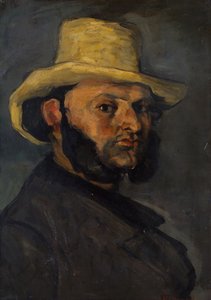 Gustave Boyer ve slaměném klobouku od Paul Cézanne