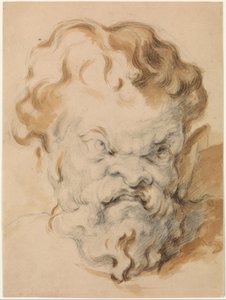 Vedoucí Silenus od Paul Cézanne