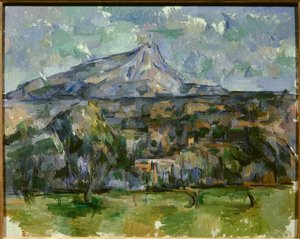 Svatá vítězná hora. Obraz Paula Cezanna (1839-1906) od Paul Cézanne