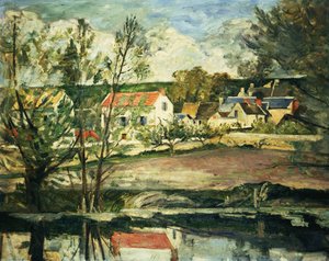 V údolí Oise; V údolí Oise od Paul Cézanne