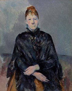 Madame Cézanne (Portrét Madame Cézanne) od Paul Cézanne
