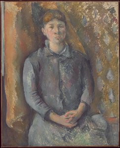 Madame Cezanne od Paul Cézanne