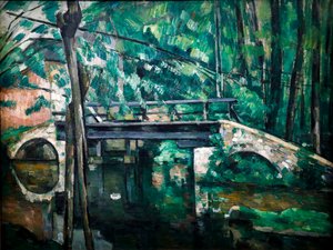 Maincy Bridge od Paul Cézanne