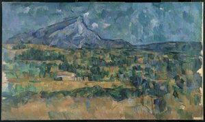 Mont Sainte-Victoire od Paul Cézanne