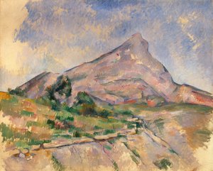 Mont Sainte-Victoire od Paul Cézanne